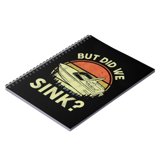 ボートおもしろいが、私たちは男性の女性モーターボートをシンクした ノートブック (左側)