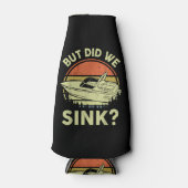 ボートおもしろいが、私たちは男性の女性モーターボートをシンクした ボトルクーラー (正面)