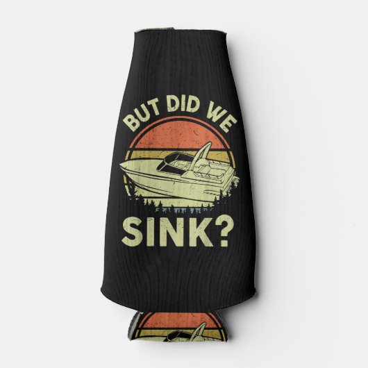 ボートおもしろいが、私たちは男性の女性モーターボートをシンクした ボトルクーラー (正面)