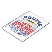 ボートおもしろいでクルー・チームを増やす ノートブック (左側)