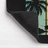 ボートおもしろい引退式セーラーセーリングセーリングボートB マウスパッド (コーナー)