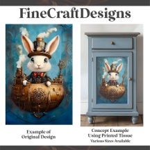 ボートおもしろいG2Lデコページの可愛いスチームパンクウサギ