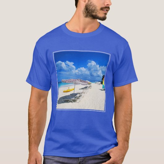 ボートおよびビーチチェア Tシャツ (正面)