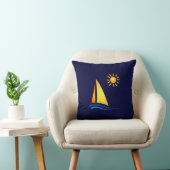 ボートおよび日曜日 クッション (椅子)