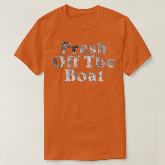 ボートから出て2 Tシャツ (デザイン正面)