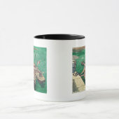 ボートが付いているフィンセント・ファン・ゴッホ|の着陸ステージ、1888年 マグカップ (中央)