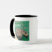 ボートが付いているフィンセント・ファン・ゴッホ|の着陸ステージ、1888年 マグカップ (正面左)