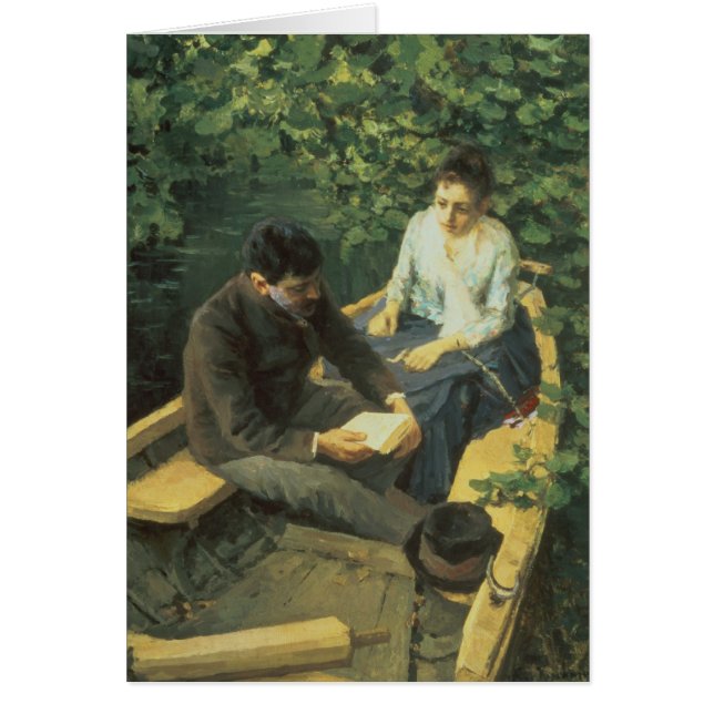 ボートでは、1888年 (正面)