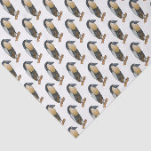 ボートでハサギの鳥の漫画イラストレーション 薄葉紙 (詳細)