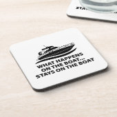 ボートで何が起こるか…ボートに乗る コースター (左側)