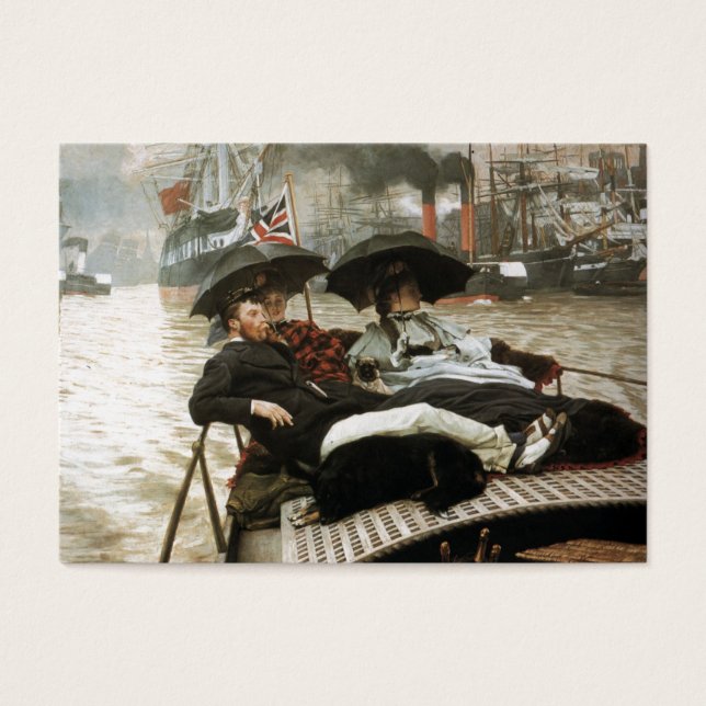 ボートで港に行く (正面)