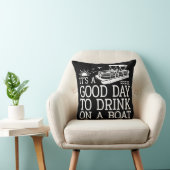 ボートで飲むには良い日だ クッション (椅子)