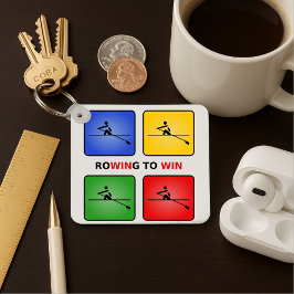 ボートで4色のクルーを獲得 キーホルダー