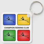 ボートで4色のクルーを獲得 キーホルダー (裏面)