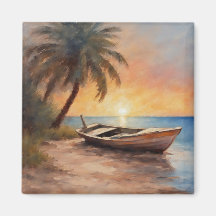 ボートとビーチ- 1