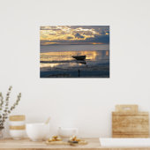 ボートとヘロン ポスター (キッチン)