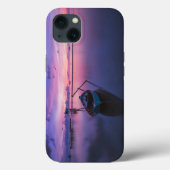 ボートと夕日 Case-Mate iPhoneケース (裏面)