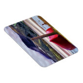 ボートと山の風景 マグネット (右側)