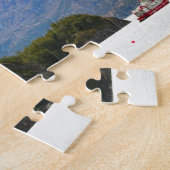 ボートと山,パタゴニア,チリ ジグソーパズル (側面)