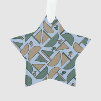 ボートと魚 オーナメント