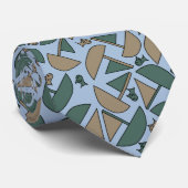 ボートと魚 ネクタイ (ロール)