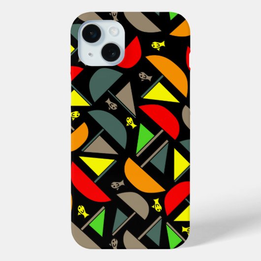 ボートと魚 Case-Mate iPhoneケース (裏面)