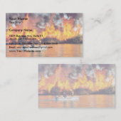 ボートによって発火するr2 az imr所定の火 名刺 (正面/裏面)