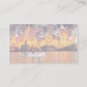 ボートによって発火するr2 az imr所定の火 名刺 (裏面)