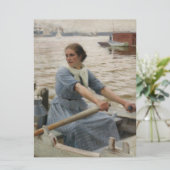 ボートに乗ったミルクメイド（アルバート・エーデルフェルト） カード (スタンド正面)