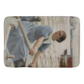 ボートに乗ったミルクメイド(アルバート・エーデルフェルト) バスマット (正面)