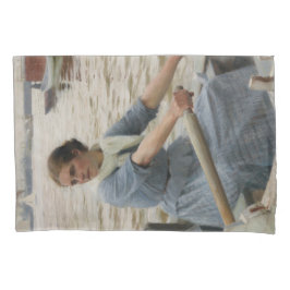 ボートに乗ったミルクメイド（アルバート・エーデルフェルト） 枕カバー