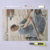 ボートに乗ったミルクメイド(アルバート・エーデルフェルト) 薄葉紙 (クラフト)