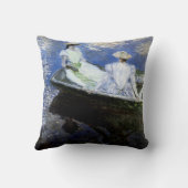 ボートに乗った少女たち クッション (裏面)