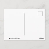 ボートに乗った母親と子供 ポストカード (裏面)