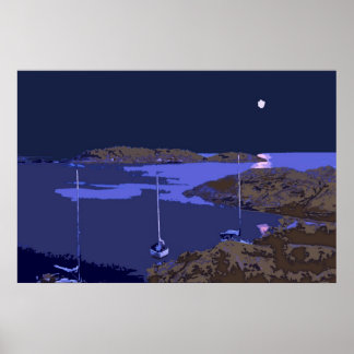 ボートに乗ってる ポスター