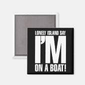 ボートに乗ってる マグネット (正面/裏面)