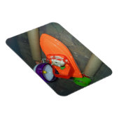 ボートに乗ってハムスターを打つ マグネット (右側)