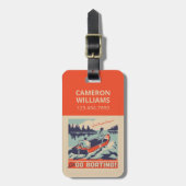 ボートに行こう ラゲッジタグ (正面縦)