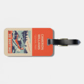 ボートに行こう ラゲッジタグ (裏面横)