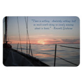 ボートのまわりに磁石の中で粉々 マグネット (横)