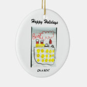 ボートのオーナメント セラミックオーナメント (右)