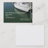 ボートのクリーニングの名刺 名刺 (正面/裏面)