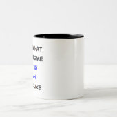 ボートのコーチ素晴らし。 ツートーンマグカップ (中央)