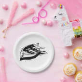 ボートのスケッチ ペーパープレート (パーティー)