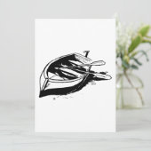 ボートのスケッチ 招待状 (スタンド正面)