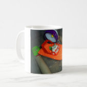 ボートのハムスター コーヒーマグカップ (正面左)