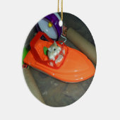 ボートのハムスター セラミックオーナメント (右)