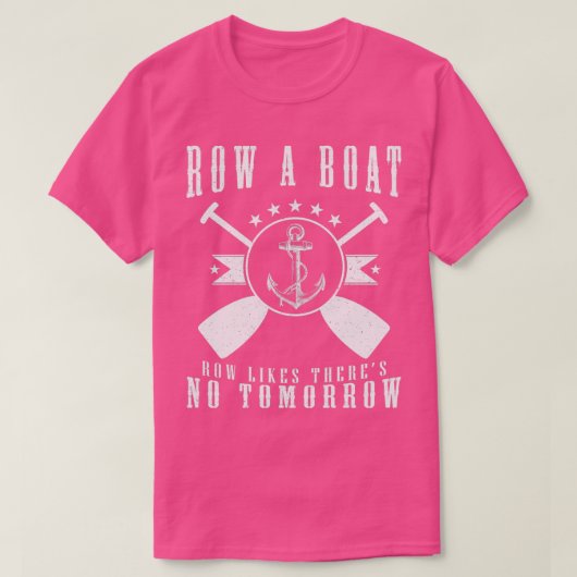 ボートのボートのカヌエスト Tシャツ (デザイン正面)