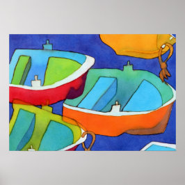 ボートのポスター ポスター