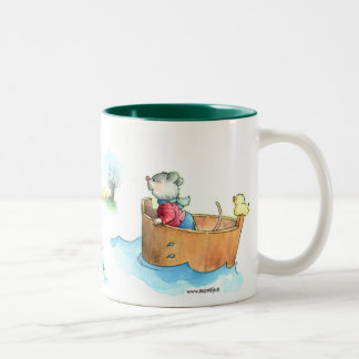 ボートのマグのMouse大尉 ツートーンマグカップ